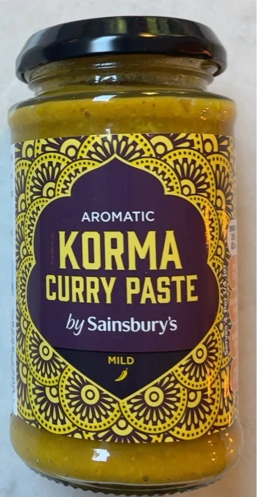 Korma curry paste