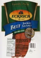 Skinless Beef Smoked Sausage