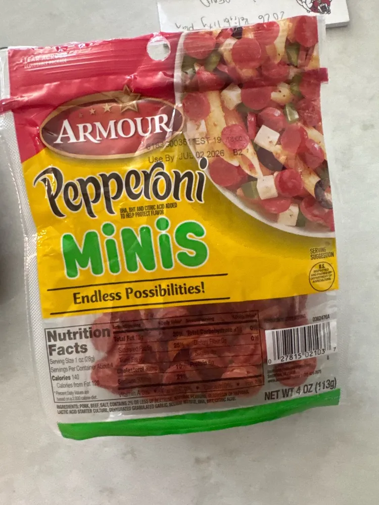 Pepperoni Minis
