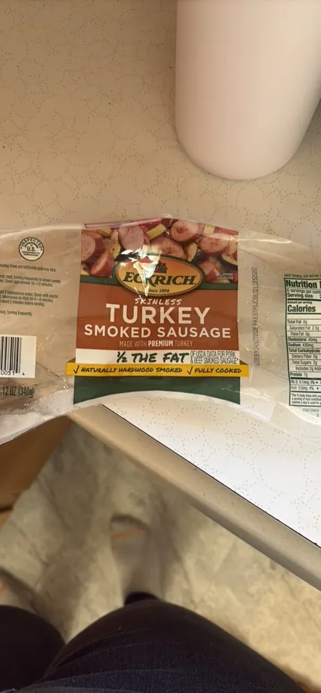 Turkey Smoked Sausage