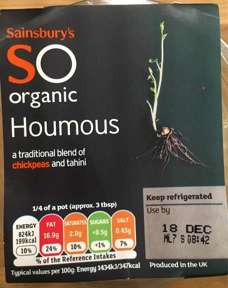 So Organic Houmous