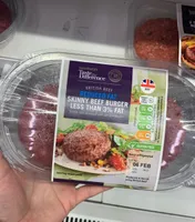 2 skinny beef burgers