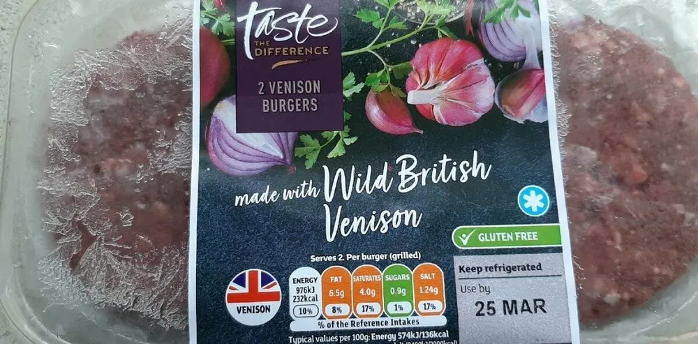 Venison Burger