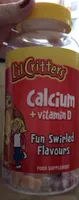 Calcium + vitamin D gummies