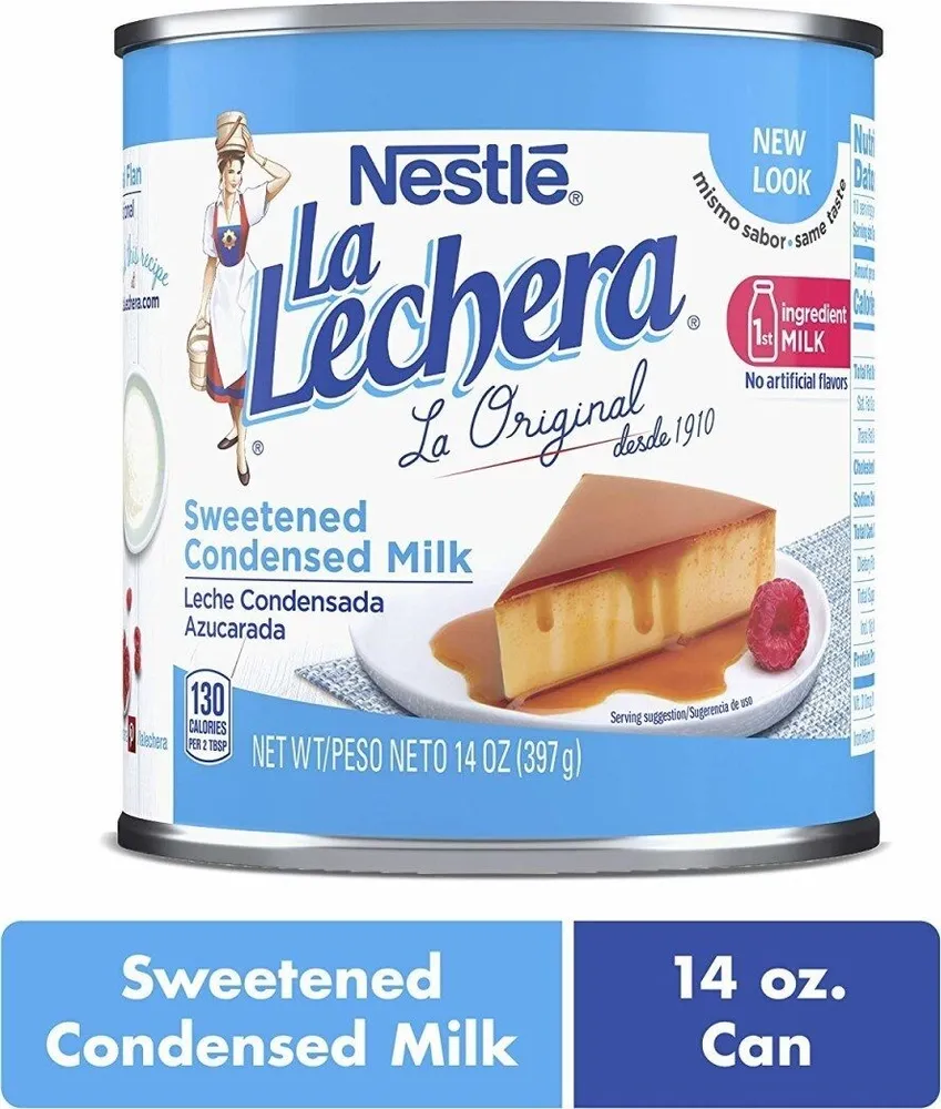 La lechera sweetened condensed milk