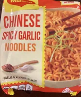Chinese spicy garlic noodles