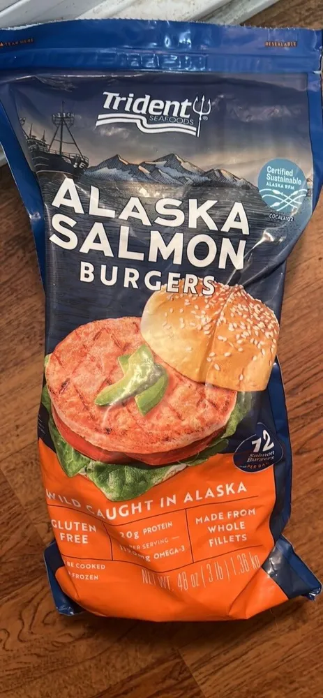 ALASKA SALMON BURGERS