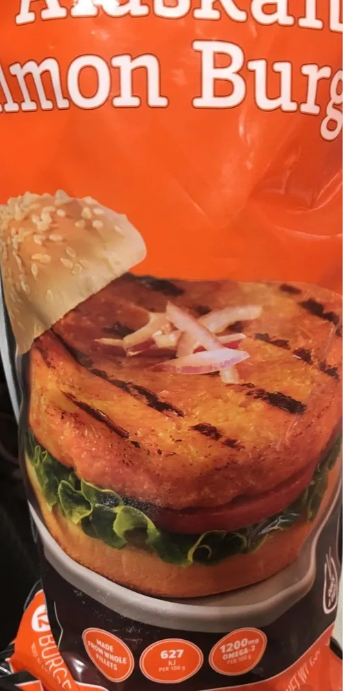 Trident Alaskan Salmon Burgers