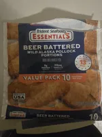 Beer Battered Wild Alaskan Pollock