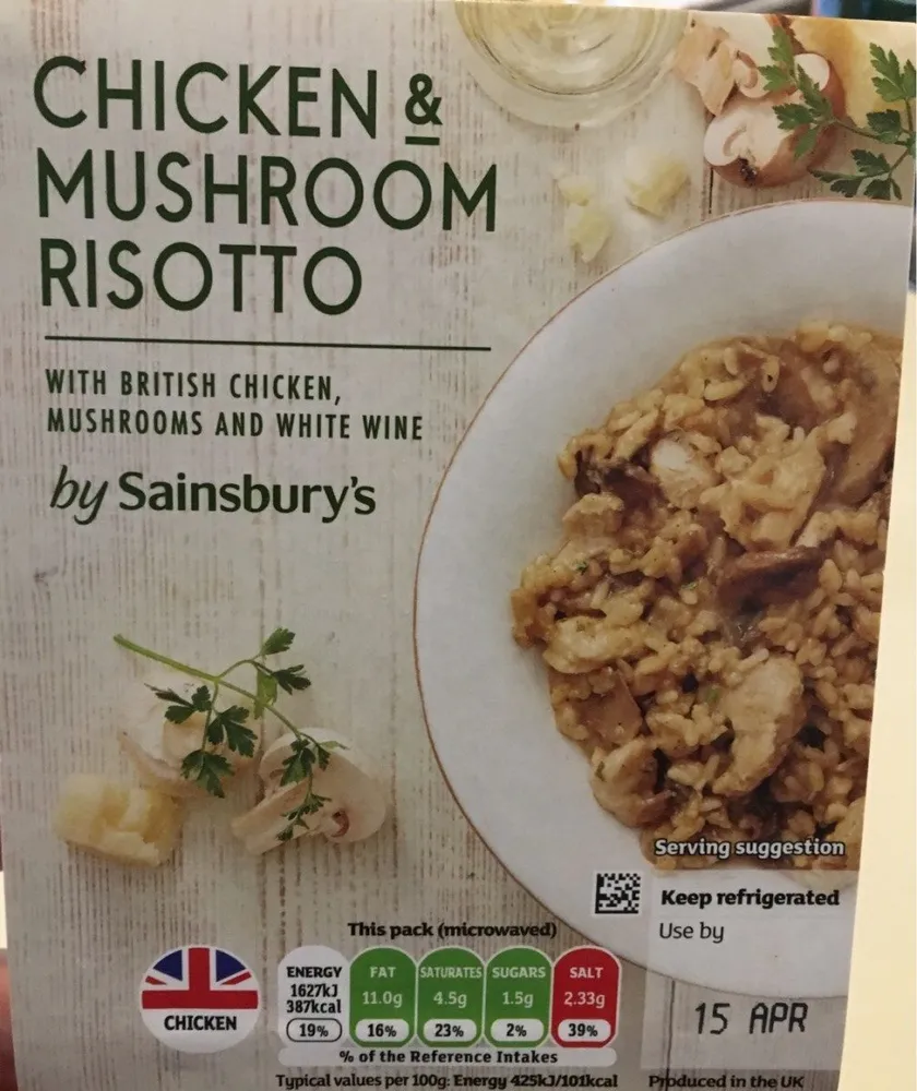 Chicken & Mushroom Risotto