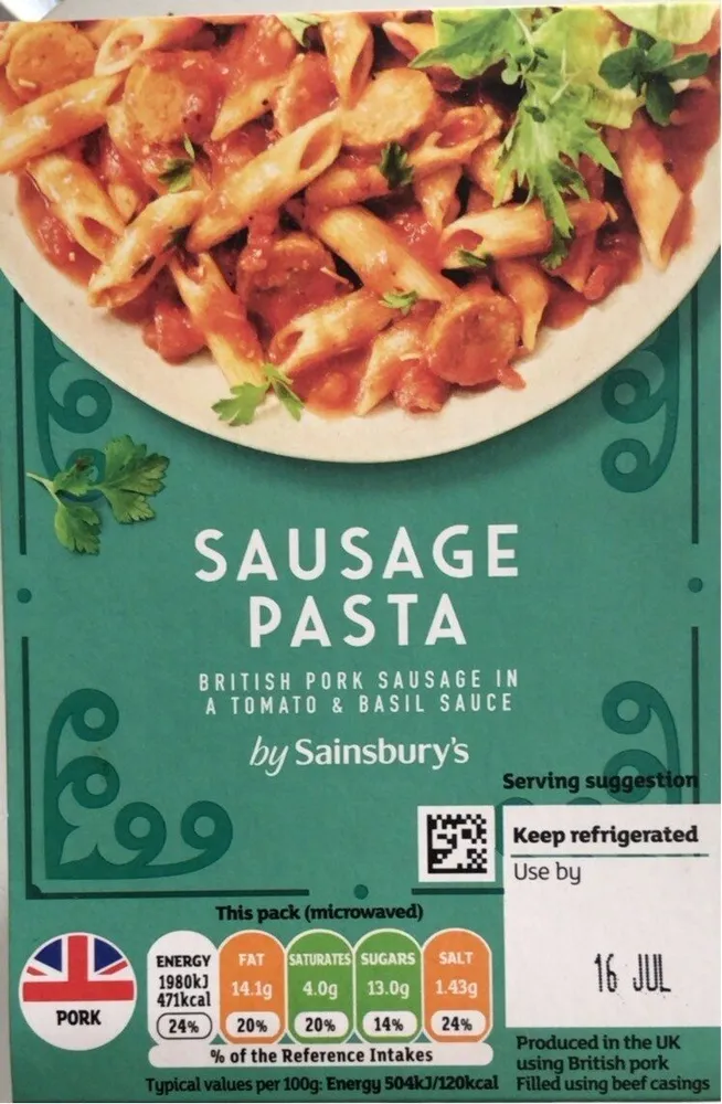 SAUSAGE PASTA