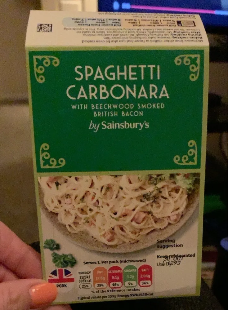 Spagetti carbonara