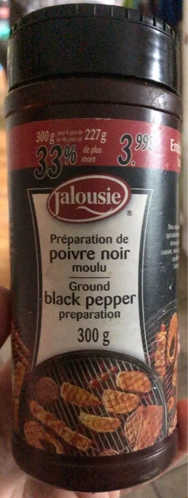 preparation de poivre moulu