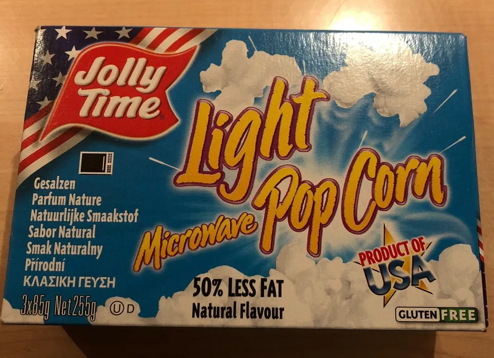Light Microwave pop corn