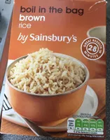 Boil in the Bag Brown Rice by Sainsbury's