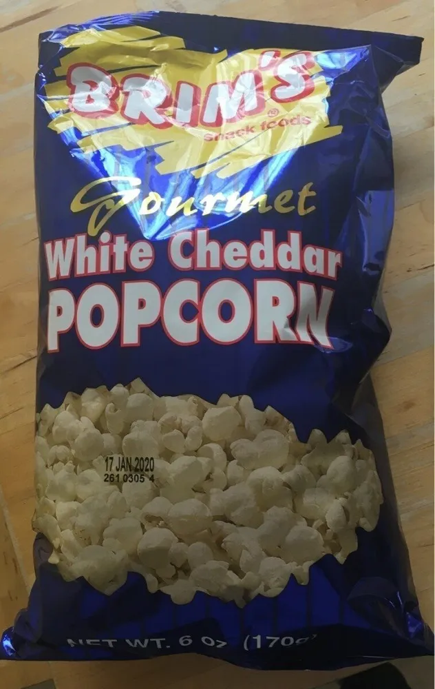 White cheddar popcorn