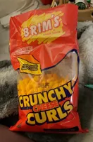 Crunchy cheese curls