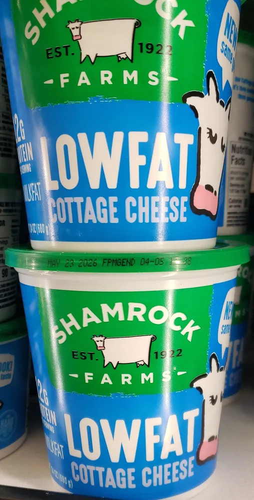 Low fat cottage cheese