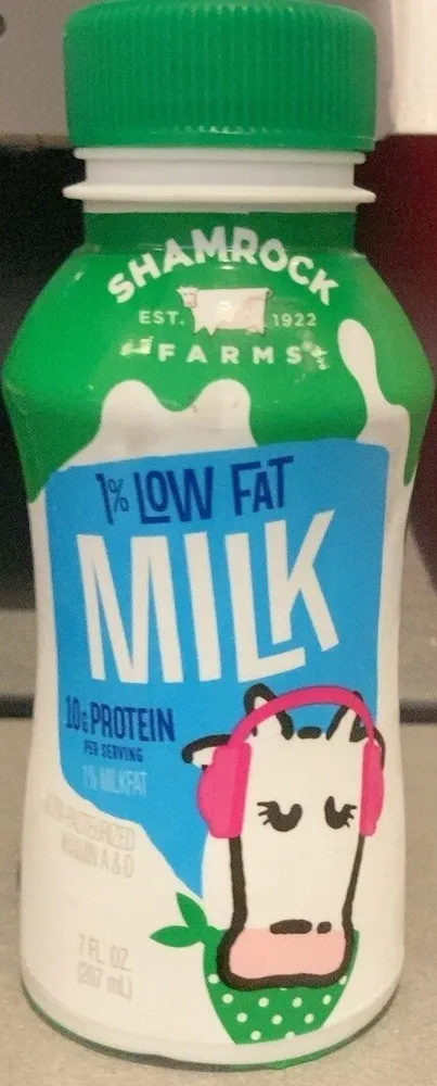 1% low fat milk