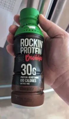 Rockin' Protein Chocolate Protein Shake