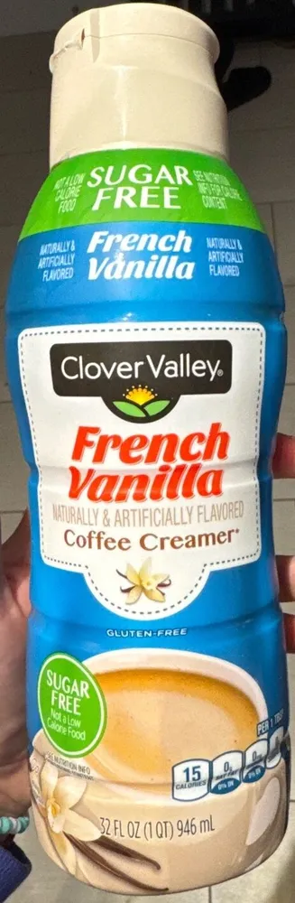 Sugar Free French Vanilla Coffee Creamer