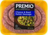 Italian sausage cheese & basil