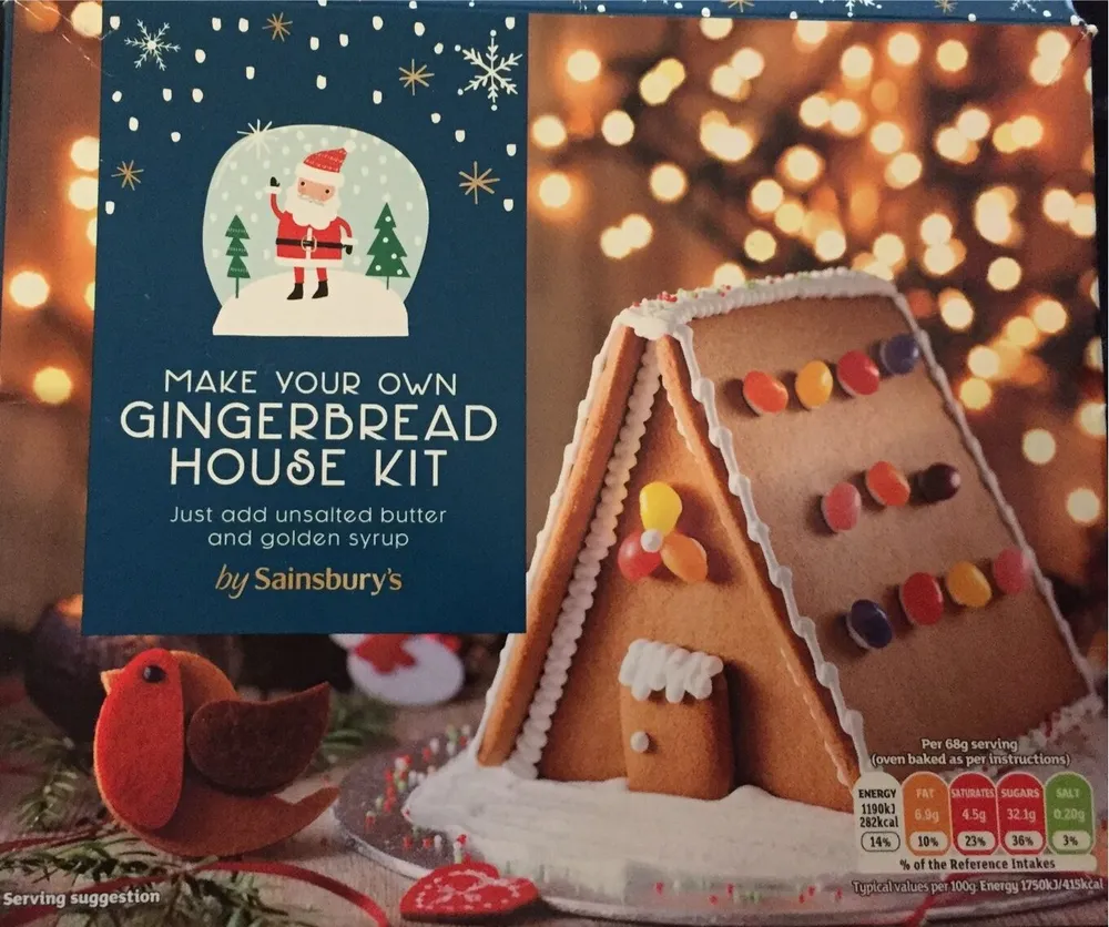 Gingerbread house kit