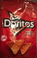 Doritos Tortilla Chips Flavored, Nacho Cheese