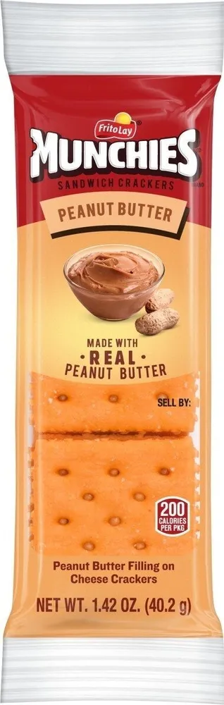 Real Peanut Butter Sandwich Crackers