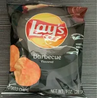 Barbecue potato chips