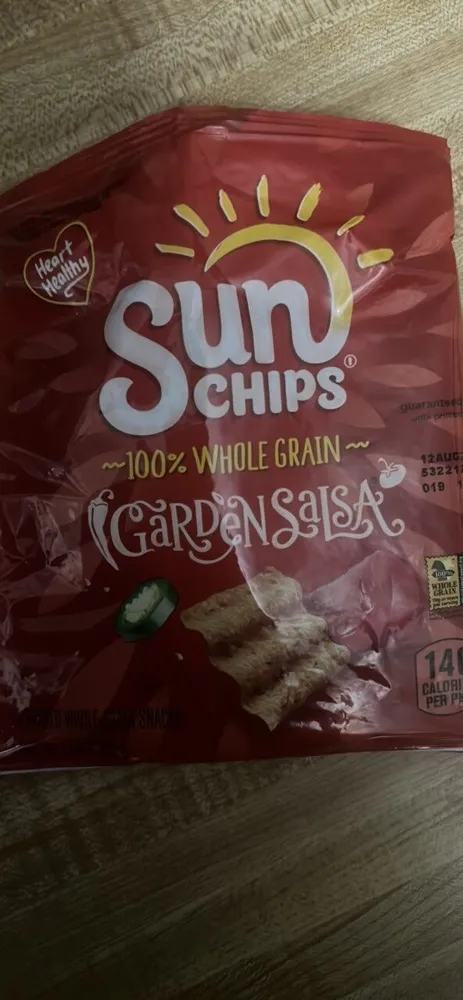 Sun Chips Garden Salsa Flavored