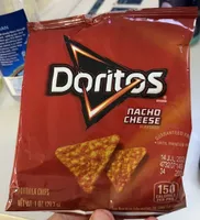 Nacho Cheese Flavored Tortilla Chips