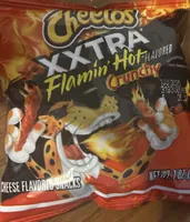XXTRA Flamin' Hot Crunchy Cheese Flavored Snacks