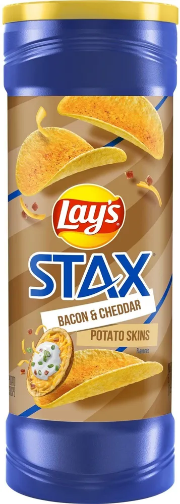 LAY'S® STAX® Bacon & Cheddar Potato Skins