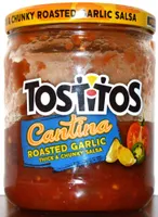 Roasted garlic chunky salsa (medium)