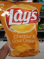 Lays Cheddar & Sour Cream Chips imp