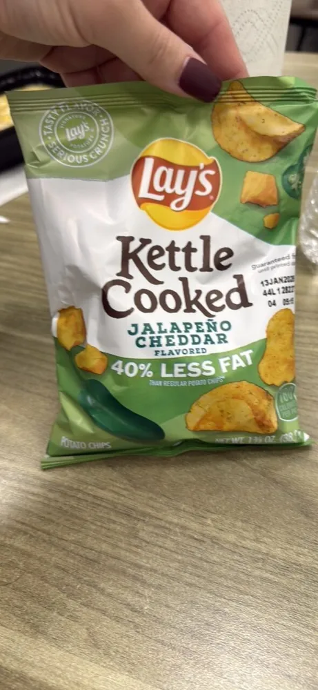 Kettle Cooked Jalapeño Cheddar Flavored Potato Chips
