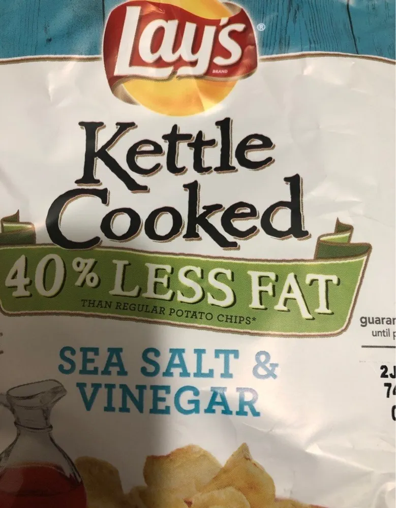 Kettle Cooked Sea Salt & Vinegar Flavored