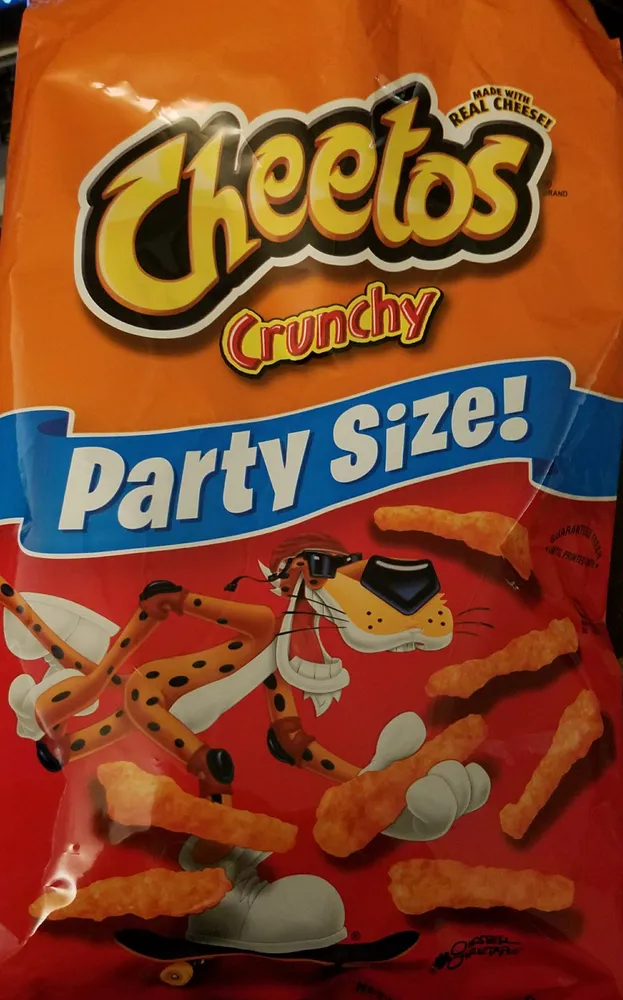 Cheetos Crunchy Party Size!