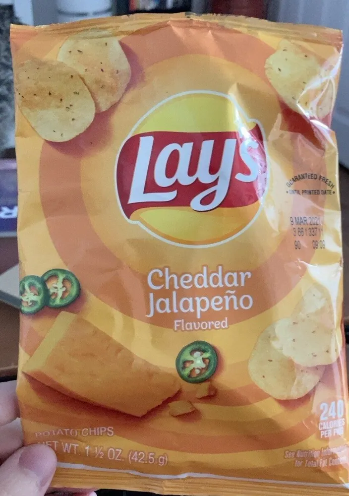 Cheddar Jalapeño chips