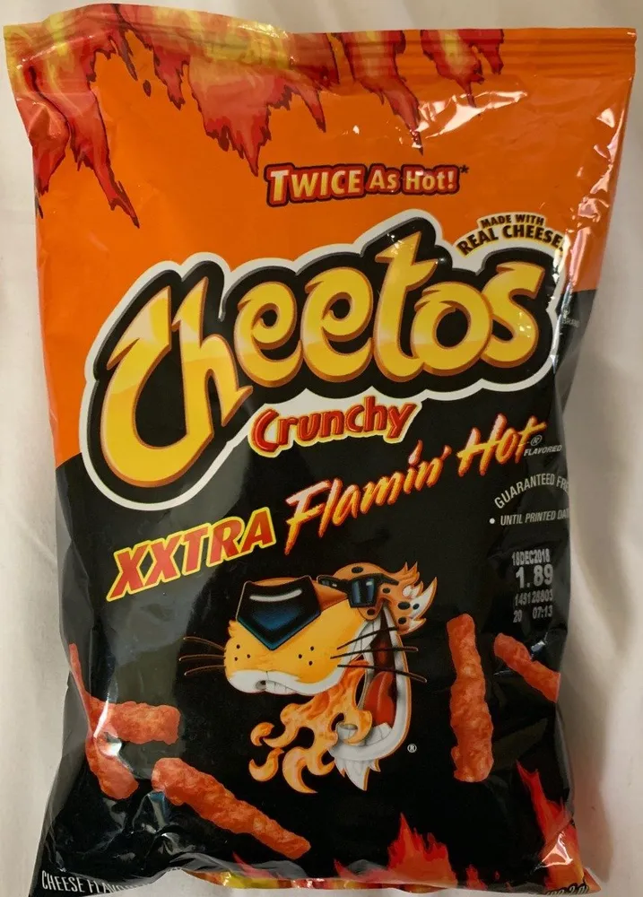 Cheetos Crunchy xxtra Flamin' Hot