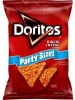 Nacho Cheese Flavored Tortilla Chips