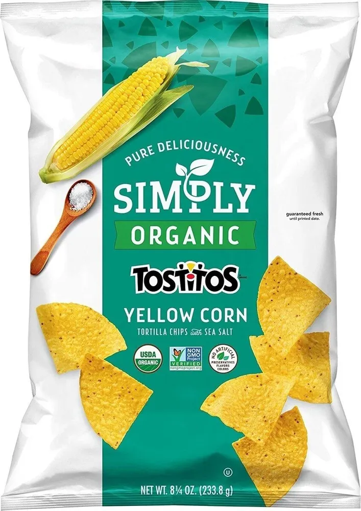 Organic Tostitos Yellow Corn Tortilla Chip