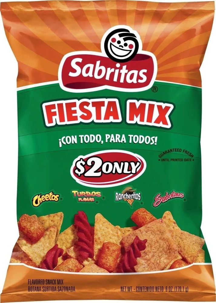 Sabritas flavored snack mix