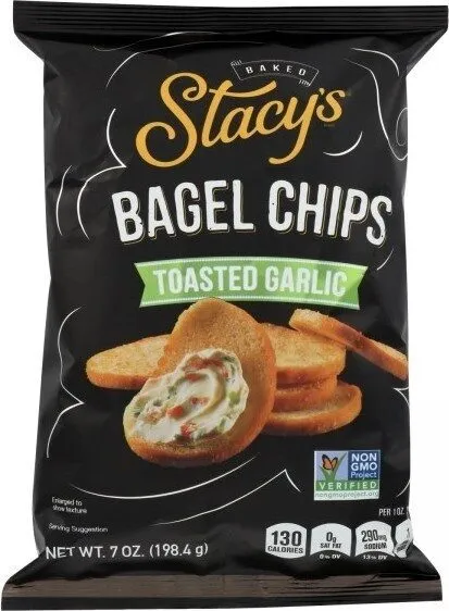BAGEL CHIPS TOASTED GARLIC