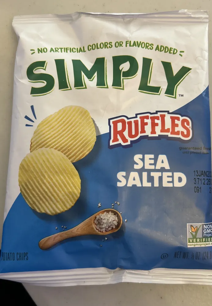 Simply Ruffles Sea Salted