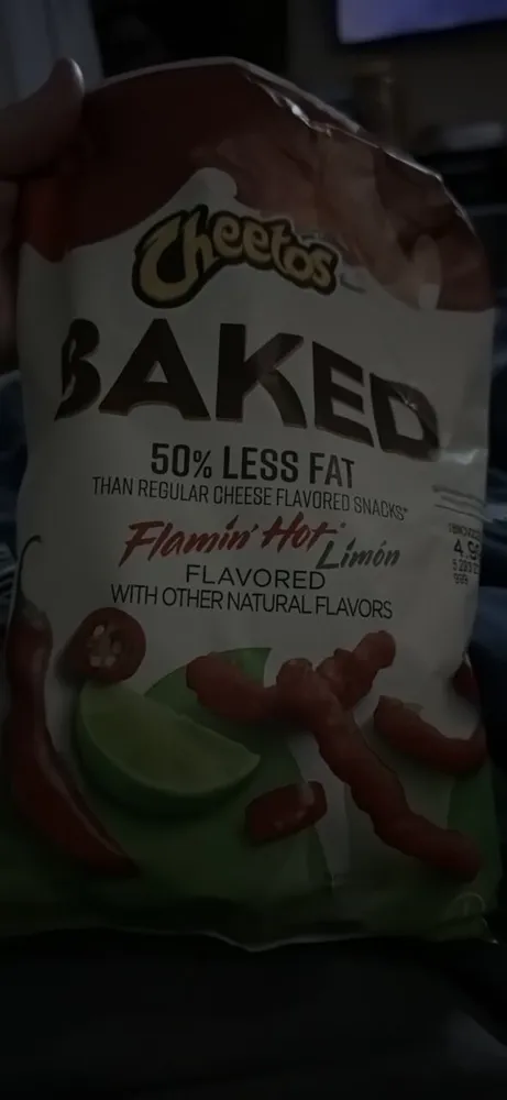 Cheetos Baked Flamin' Hot Limon