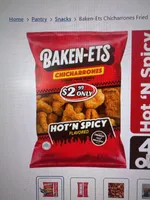 Baken-Ets Hot 'N Spicy Flavored Chicharrones