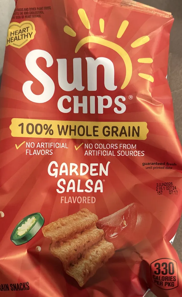 Garden Salsa Flavored Sun Chips