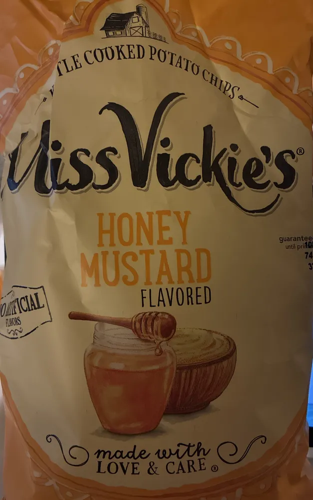 Kettle Cooked Potato Chips Honey Mustard Flavored